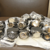 Задержаны ювелирные изделия и часы на сумму в 16 миллионов рублей